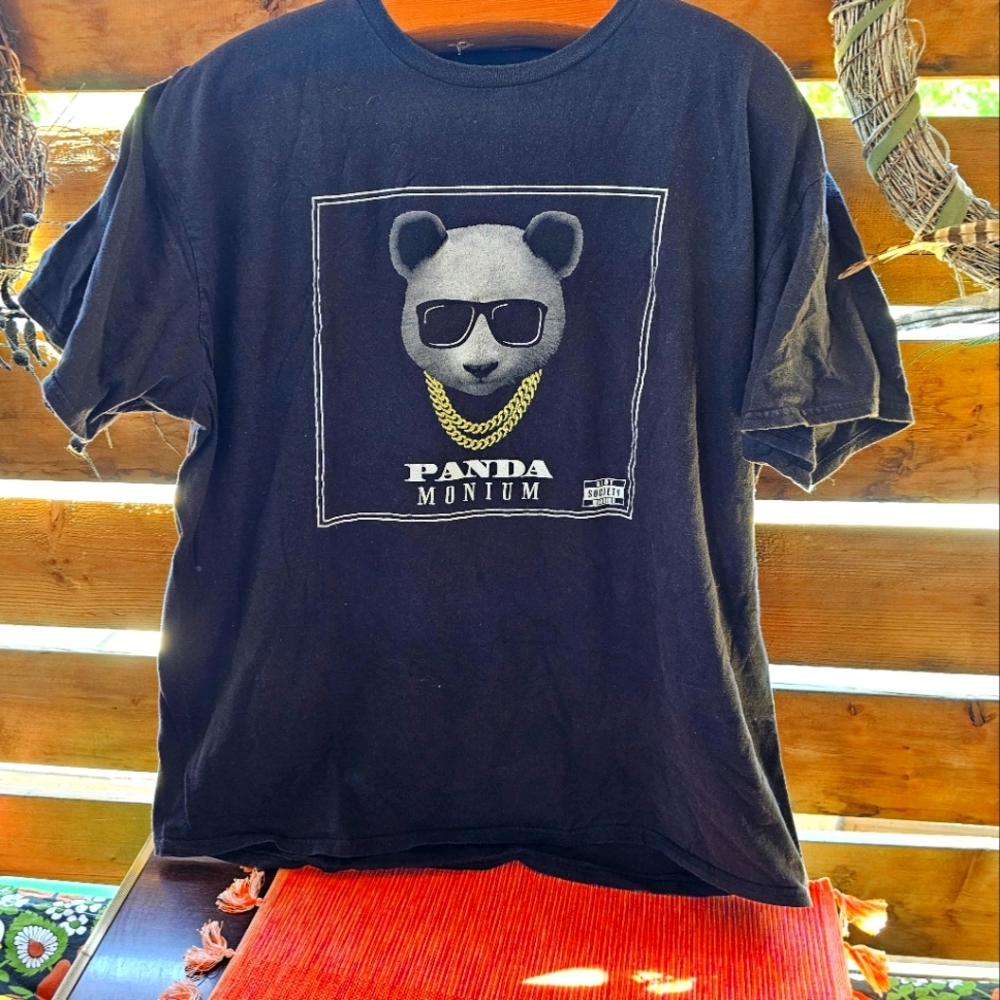 Riot Society Official Panda Monium T-shirt